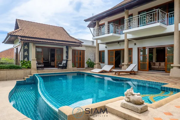 Luxury Tropical Private Pool Villa 4 Bedroom With Sea View