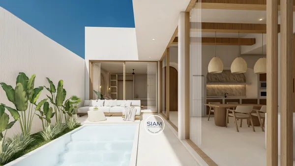 Modern 1 Bedroom Pool Villa In Mae Nam