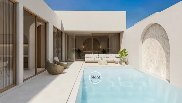 2 Bedroom Organic Modern Pool Villa In Mae Nam