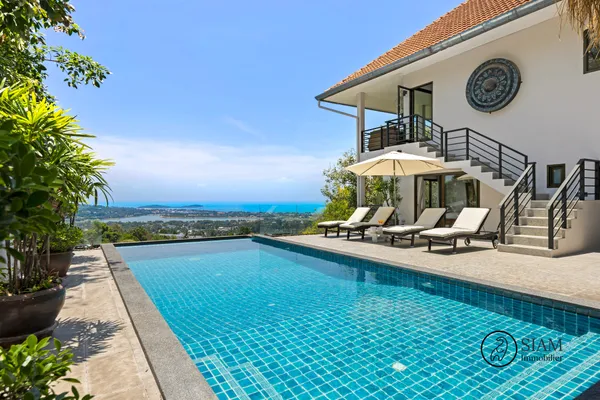 Spacious 5 Bedroom Villa In Chaweng Hills