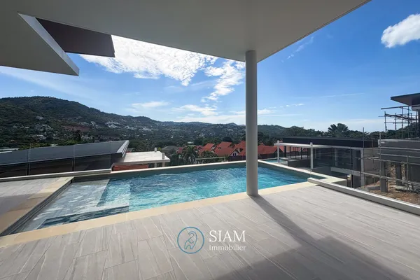 Modern 3 Bedroom Hillside Villas With Private Pool In Bo Phut
